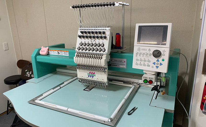 E-刺繍工房　タジマ工業用刺繍機