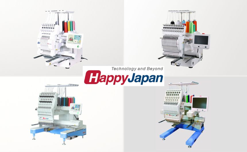 HappyJapan（ハッピージャパン）刺繍機